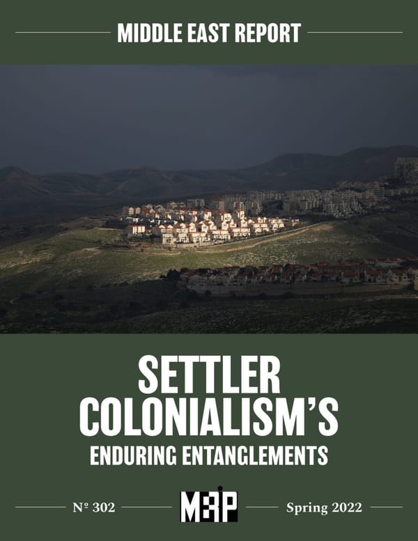 Settler Colonialism’s Enduring Entanglements