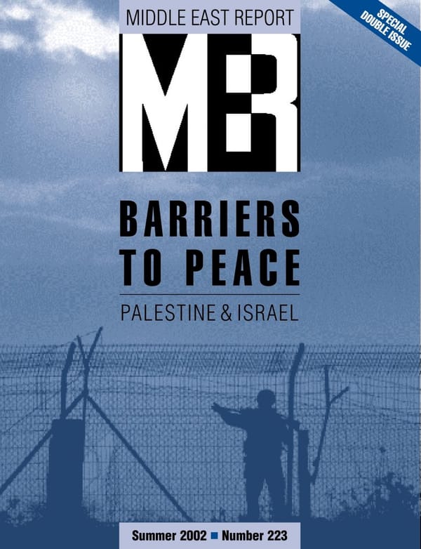 Barriers to Peace