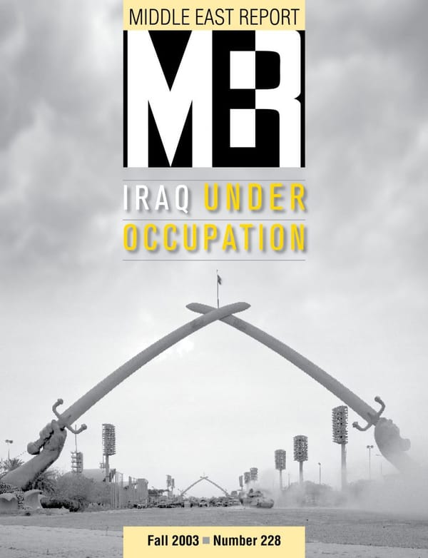 Iraq Under Occupation